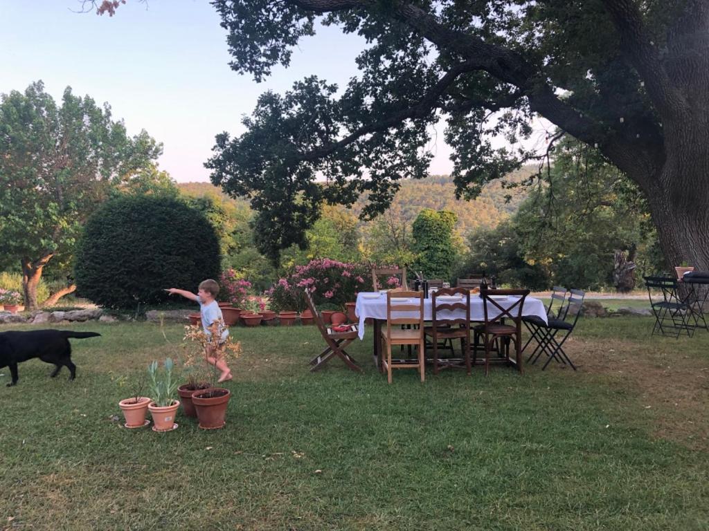 Bargemon Ferme Le Pavillon B&B 외부 사진